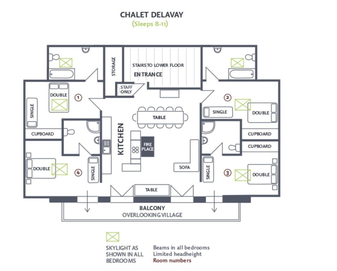 Residences Delavay Les Pistes Les Gets Ngoại thất bức ảnh